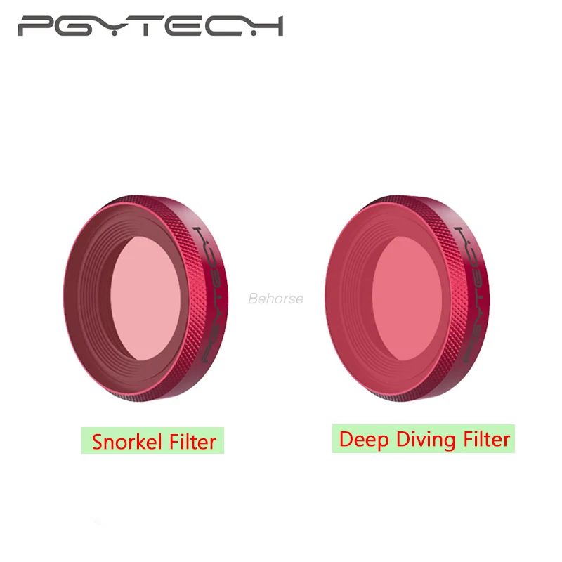 

PGYTECH Osmo Action Snorkel Filter Diving Filter(Master) Camera Lens Filter for DJI OSMO ACTION Camera Accessories