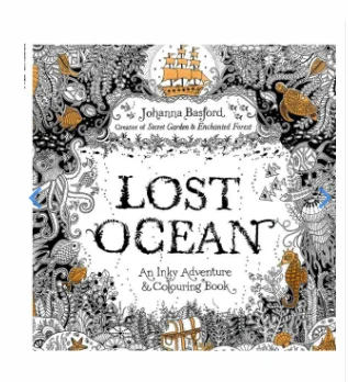 

24 Pages English Secret Garden Coloring Books for Adults Kids Relieve Stress Kill Time Graffiti Painting Book