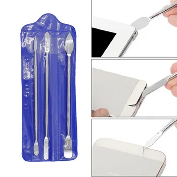 

3pcs Universal Mobile Phone Repair Opening Tool Metal Disassemble Crowbar Metal Steel Pry Phone Hand Tool Set