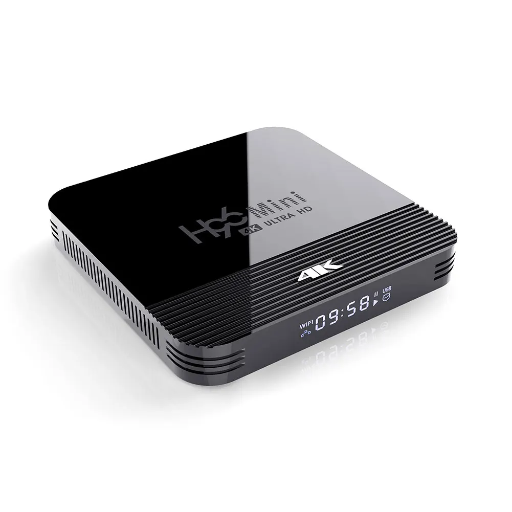 H8 приставка RK3228 приемник четырехъядерный медиаплеер Цифровой 3D 5G 2,4G ТВ приставка wifi 4K двухдиапазонный Смарт для Android 9,0