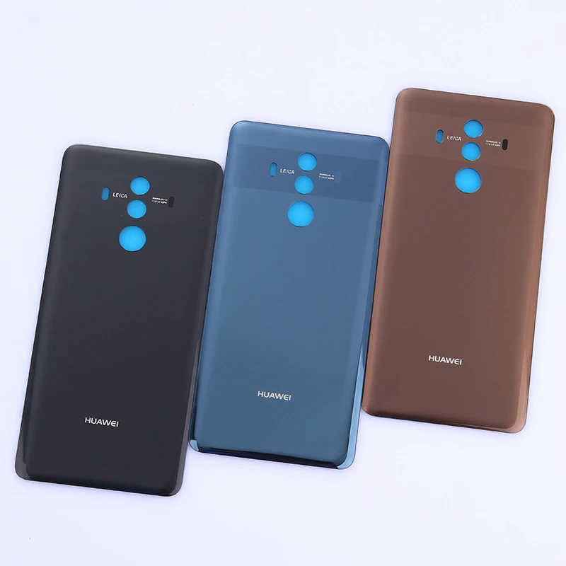 Оригинальный корпус для Huawei Mate 10 Pro стеклянная задняя крышка аккумулятора детали
