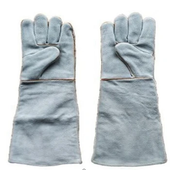 

50Cm Welder Protective Thickening Long Wear-Resistant Labor Insurance Welding Gloves High Temperature Insulation Gloves