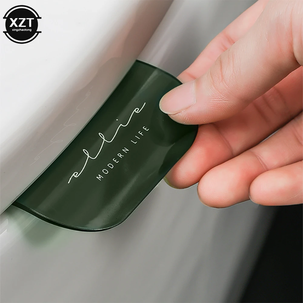 Dispositivo de tapa de inodoro adhesivo, toallita sanitaria portátil, con asa para asiento de inodoro, accesorios de Baño Para el hogar, bricolaje|Asientos WC| - AliExpress