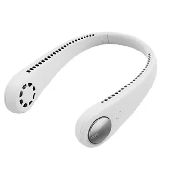 

Wearable Lazy Sports Halter Fan Mini Hanging Neck Fan USB Rechargeable Cover Halter Sports Fan Air Cooler Outdoor