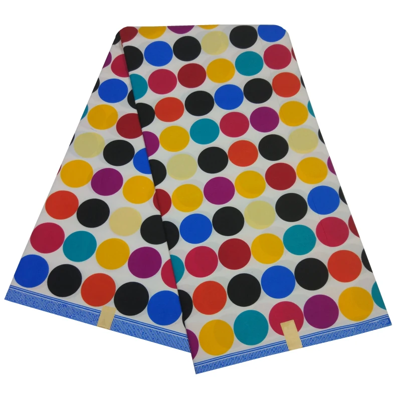 Не хлопок! самая дешевая африканская ткань, Африканский воск ткань с принтом Анкара ткань, батик нигерийский воск 6 ярдов полиэфирная ткань DL-C6