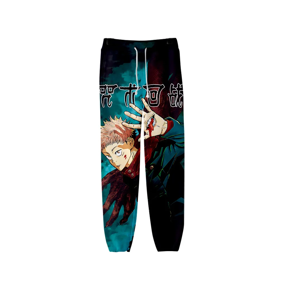 

Unisex Japanese Anime Jujutsu Kaisen Sweat Pants 3D Joggers Pants Trousers Men/Women Clothing Hip Hop Pantalon Homme Sweatpants