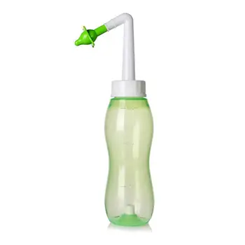 

1pc Nasal Irrigator Nasal Rinsing Nose Wash Bottle Nasal Cleaner for Adult Children with Rhinitis (Green)