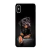 Mignon Rottweiler chien couverture Coque de téléphone pour Iphone 11 12 Mini Pro 7 6X8 6S Plus XS MAX + XR 5S SE 10 9 Art Coque Capa Coque ► Photo 3/6