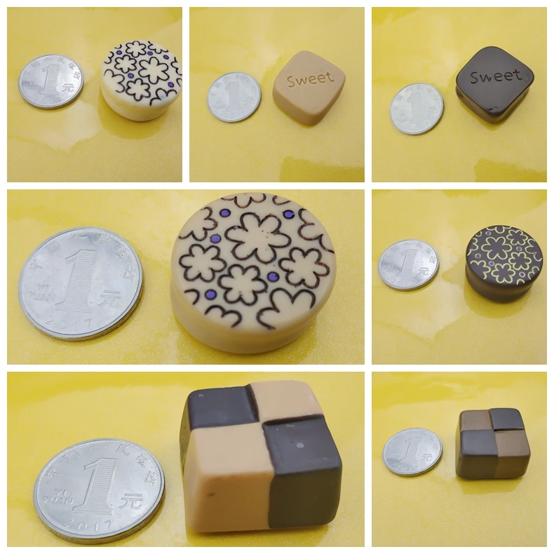 3D имитация шоколада магнит на холодильник офисная фото доска на холодильник магнитные наклейки сильные неодимовые магниты домашний декор