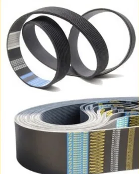 

PL1092( 430L )4-peak Perimeter:1092mm Width:18.8mm Rubber PU multi wedge belt conveyor industrial flat belt transmission