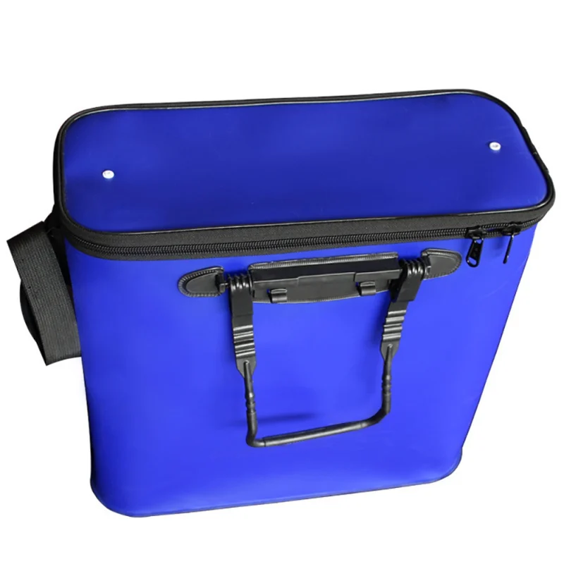 

Fishing Bucket EVA Fishing Water Bucket Collapsible Live Folding Fish Box Water Container New