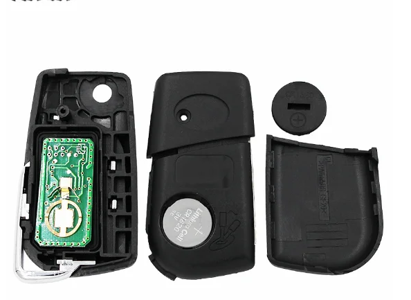 XZCFOR 3 кнопки дистанционный ключ-брелок от машины для Toyota Camry Corolla для Hilux 3 кнопки 4D67 433,92 МГц FCC ID: B41TA B42TA