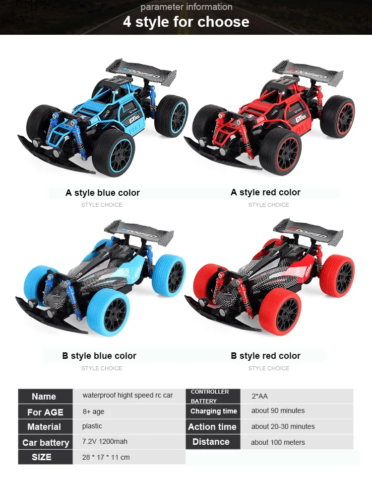 1:18 2WD RC автомобили 2,4G радиоуправляемые игрушечные машинки RC багги гоночная машинка внедорожные Грузовики Игрушки для детей