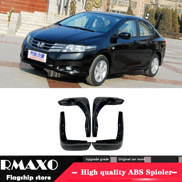 Для Honda CITY 2008- брызговики Брызговики передние с цветом и задние брызговики крыло брызговиков модифицированные специальные