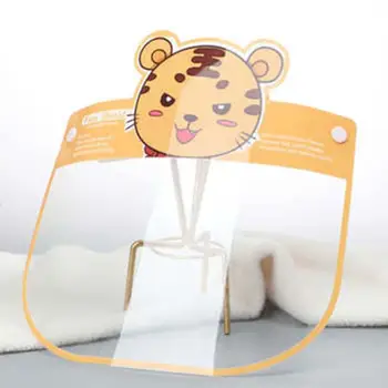 

Kids Cartoon Face Shield Anti-Saliva Protective Visor Anti Smog Facial Protective Face Mask Head-Mounted Full Face Masque