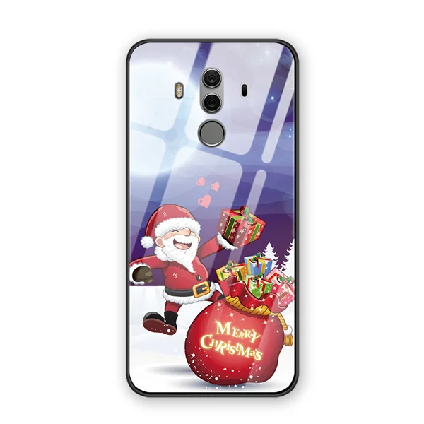 HUAWEI Honor 6X7 7C 7X8 закаленное стекло чехол Рождественская елка для HUAWEI Honor7 7X 7C 6X Honor8 рождественское закаленное стекло