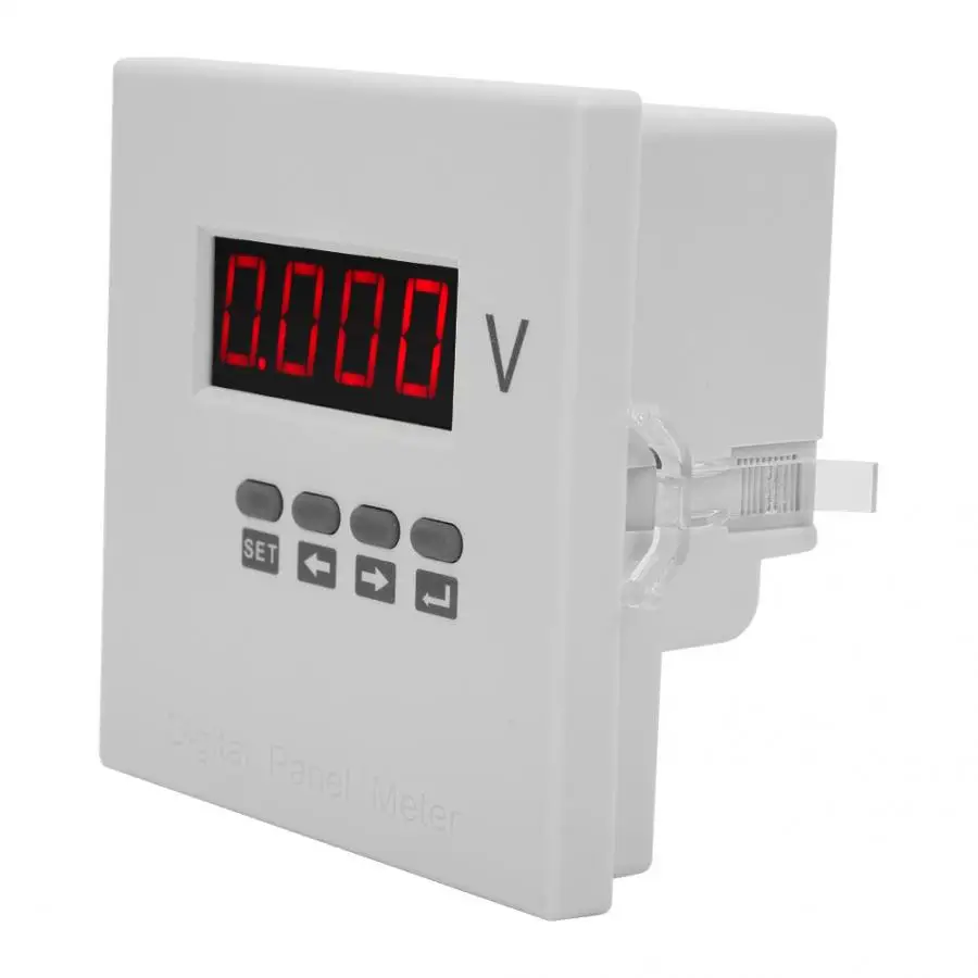 AC 450V DDM-AV96J Single Phase Voltage Meter Programmable LED Digital Display Voltmeter