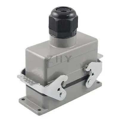 

Gray PG21 28mm Thread Metal Shell for Industrial Cable Connector