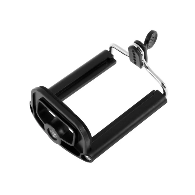 Black Universal Mobile Support Clip Phone Bracket Holder ABS Shell Double Spring For IPhone | Мобильные телефоны и