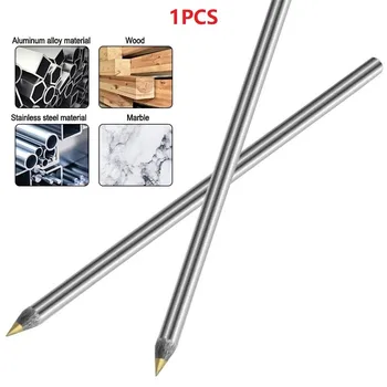 Alloy scribe pen Metal cięcie drewna Marker ołówek narzędzia do ręcznej obróbki drewna Carbide Scriber Pen do cięcia płytka szklana