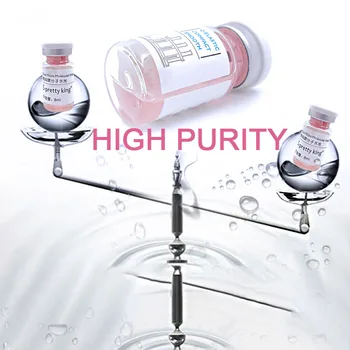 

facial skin Rejuvenation hyaluronic acid molecular water for whitening smoothing anti-aging by hyaluronic pen or mesotherapy gun