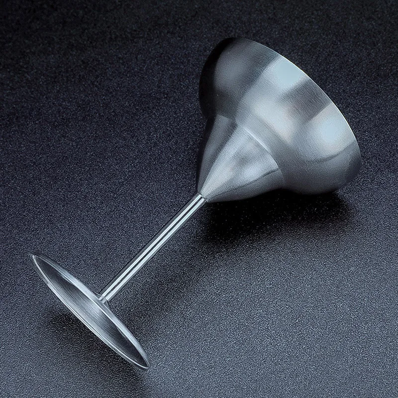 Металлические бокалы для вина из нержавеющей стали 2 шт. мартини Маргарита чаша