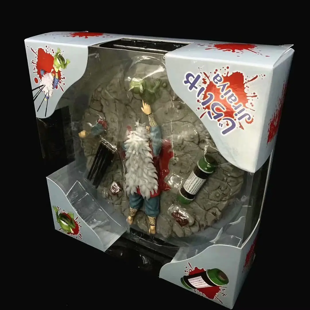 Аниме Наруто Momochi Zabuza Jiraiya статуя ПВХ фигурка Коллекционная модель игрушки