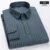NEW 100% Cotton 7XL Striped Shirt For Mens Long Sleeve Casual Slim Fit Business Male Dress Shirts Thick Work Shirts Men Clothing 16