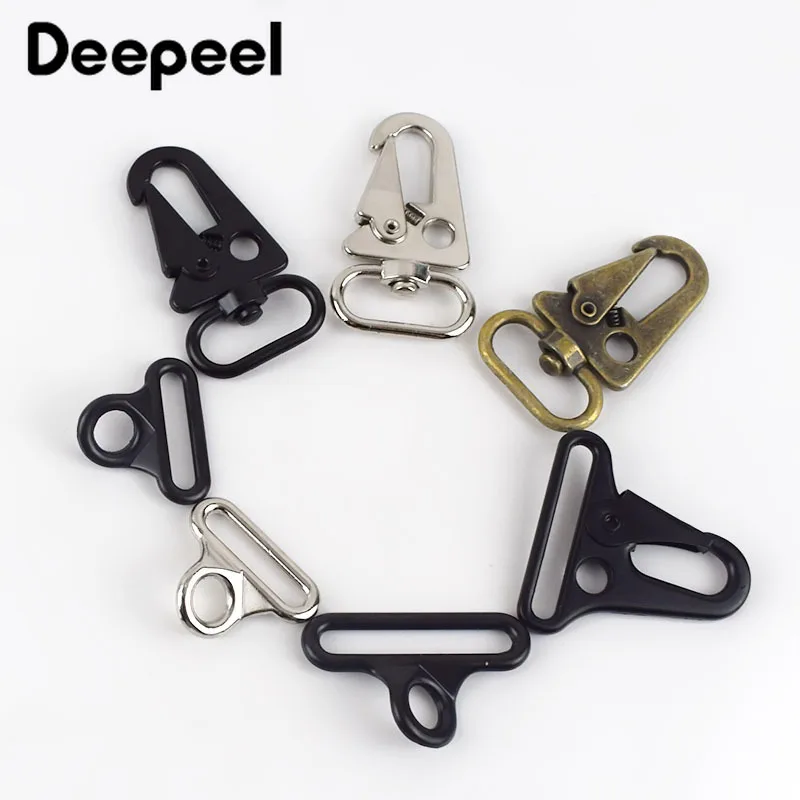 Deepeel 2 комплекта/партиями по 5 комплектов Мешок Застежки Карабин с двойными