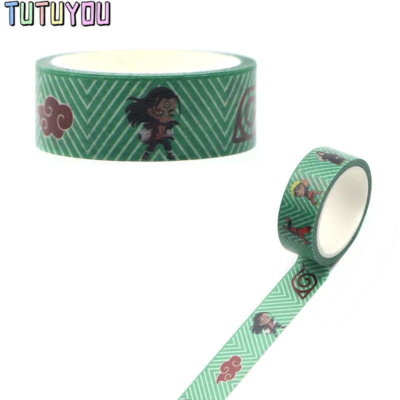 PC320 20 шт./лот Наруто милый мультфильм васи ленты Скрапбукинг DIY деко творческий Kawaii маскировки ленты