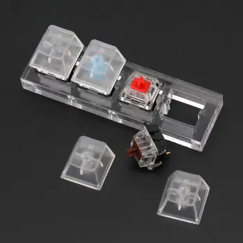 

Gateron MX Switch Acrylic Mechanical Keyboards Switch 4 Translucent Clear Sampler Tester Kit Toys Stress Relief Gifts