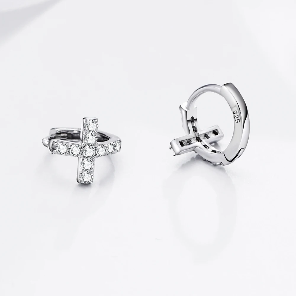 small hoop earrings silver (4)