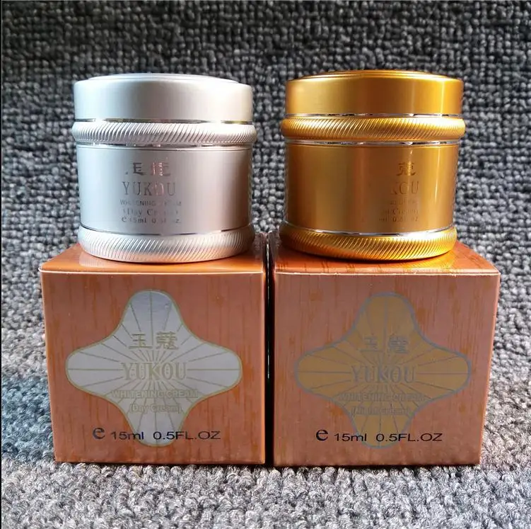 

100% whitening rejuvenation night Yukou cream Whitening(day cream+night cream)