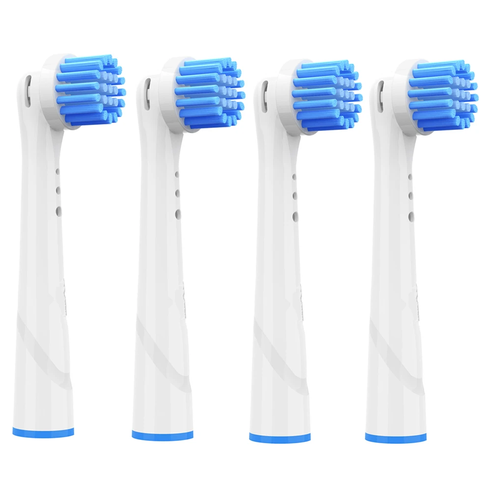 dentes elétrica-para oral b dupla limpo cruz ação cabeça da escova