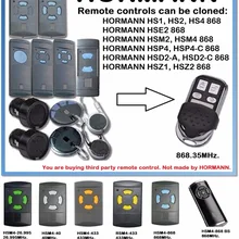 Пульт дистанционного управления Hormann HSM4 868 МГц совместимый с HSM2 HS1