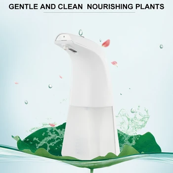 

250ml Automatic Foam Soap Dispenser Bathroom Foam Liquid Sensor Touchless Washer Soap Dispenser Pump for Bathroom Kitchen Hotel