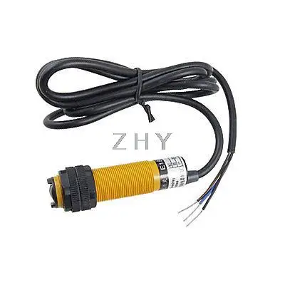 

DC 10-30V Retroreflective Photoelectric Switch Sensor w Reflector Panel