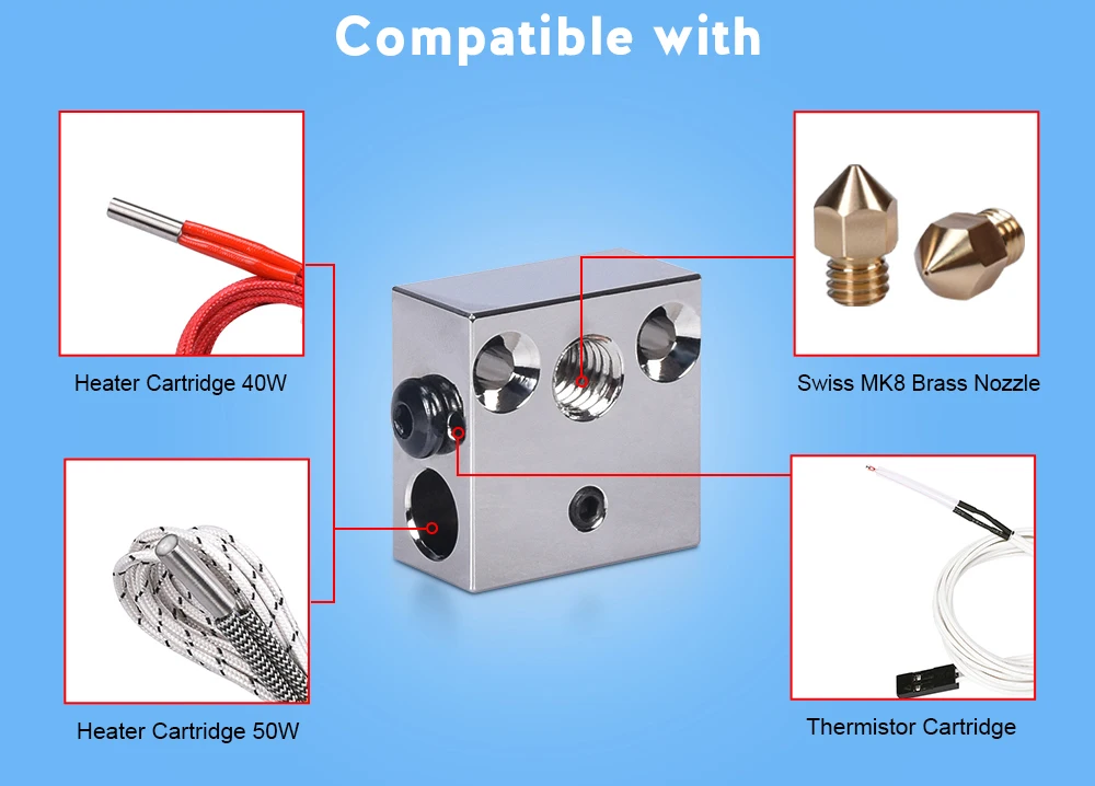 加热块，CR10高品质，红铜(镀铜)_03