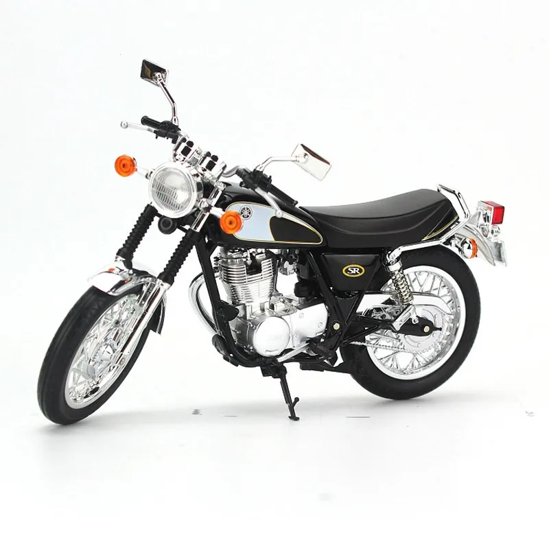 Классический 1/12 Fine Edition специальный литой металл Sr400/500 модель мотоцикла дома дисплей коллекция