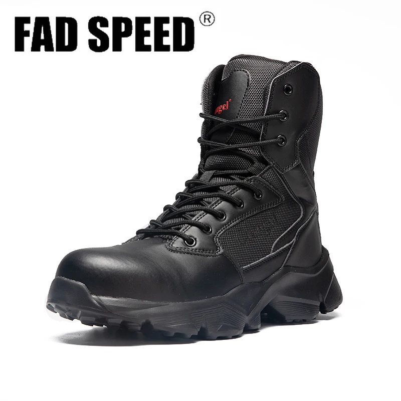 waterproof steel toe combat boots