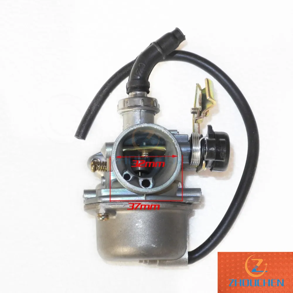 PZ19 Карбюратор TH90 Carb кабельный дроссель подходит для 50cc 70cc 90cc 110cc ATV