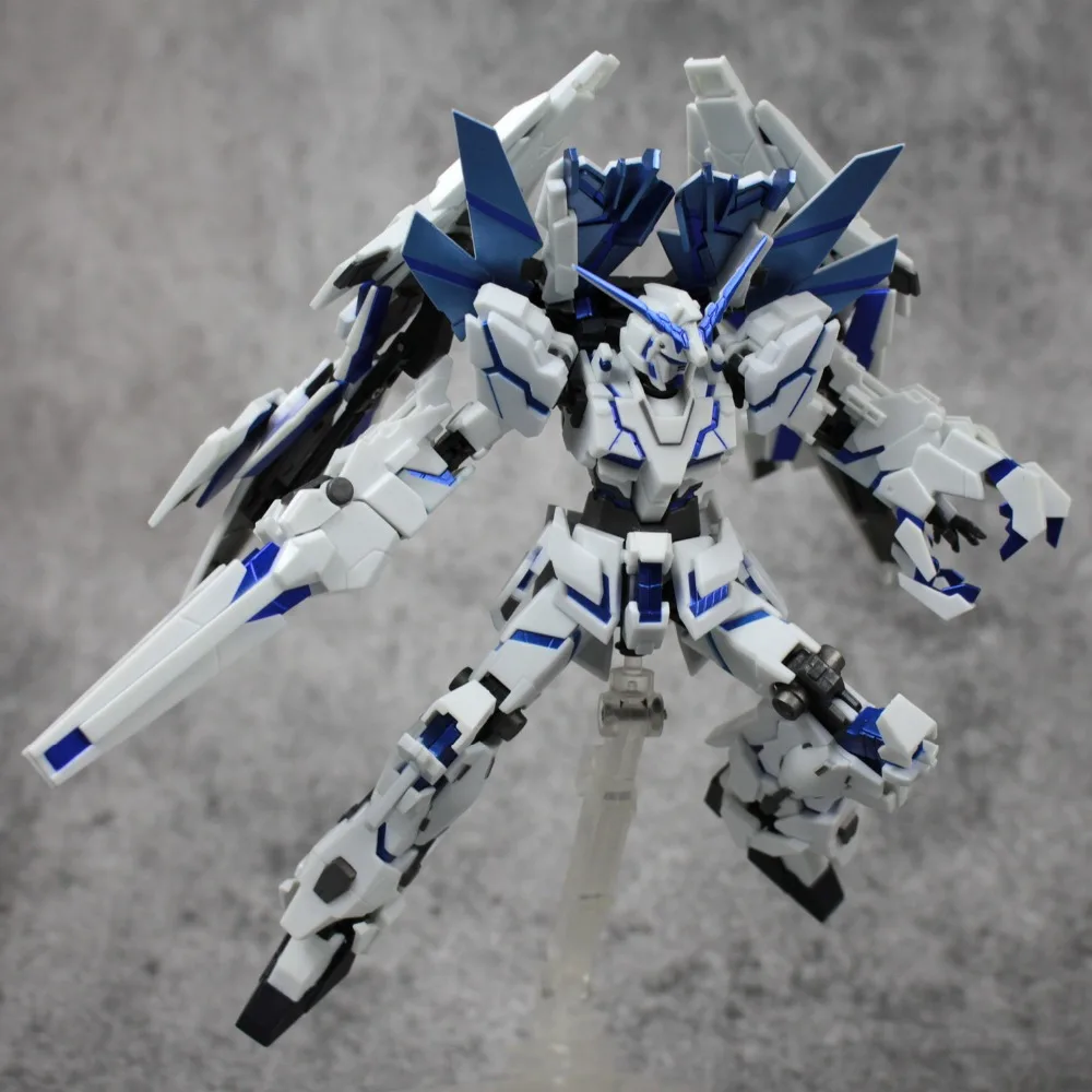 Экшн-фигурка ни одной весы Baofeng модель Робот Духи RX-0 Единорог Mecha Full Arms Plan B Gundam 12 см