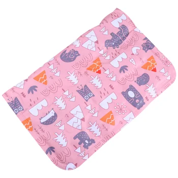

Pet Cool Mat Summer Gel Waterproof Simple Durable Ice Seat Cushion for Cat Dog (Animal Printing Style, S Size 30x40cm)