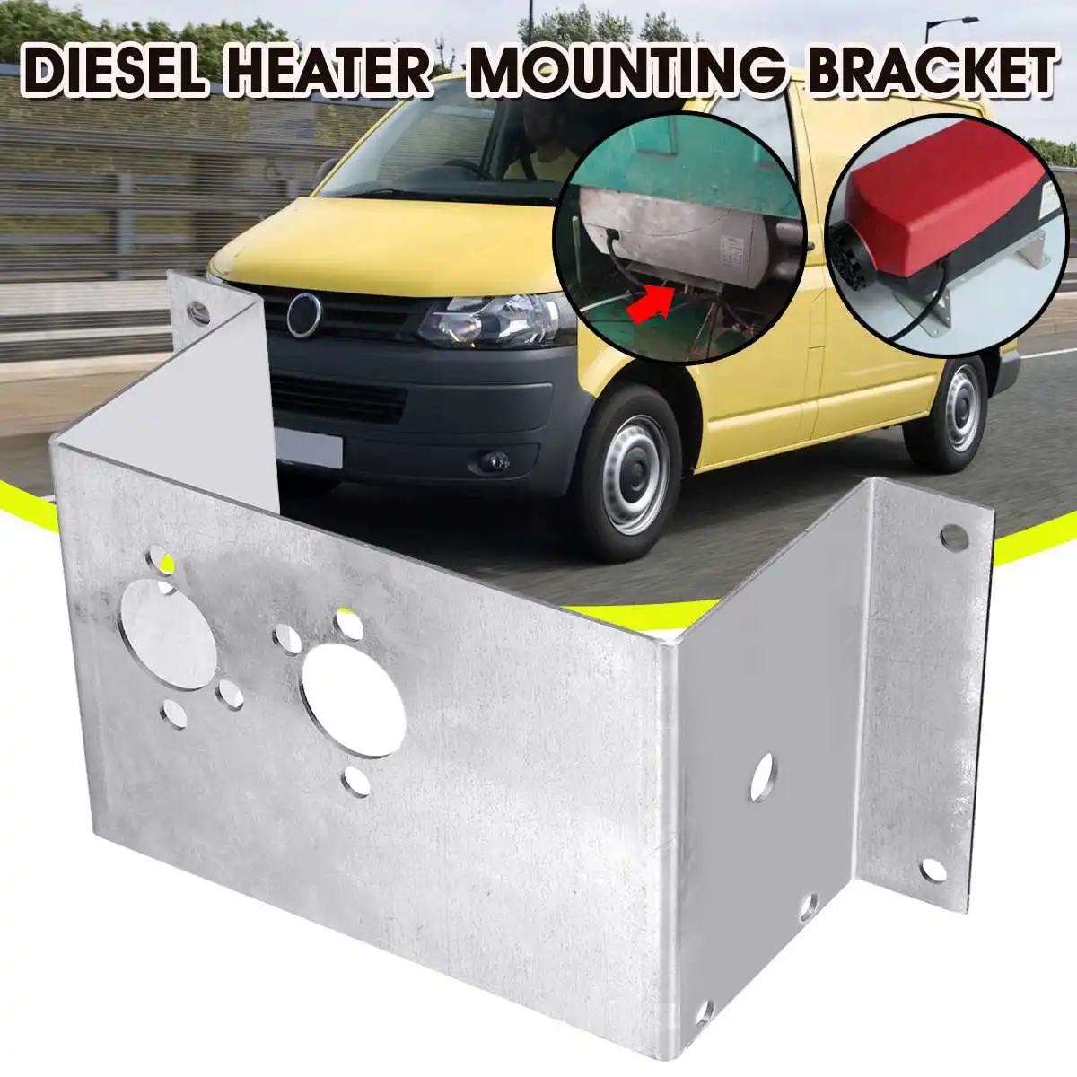 Webasto AT 2000 air heater floor mounting plate