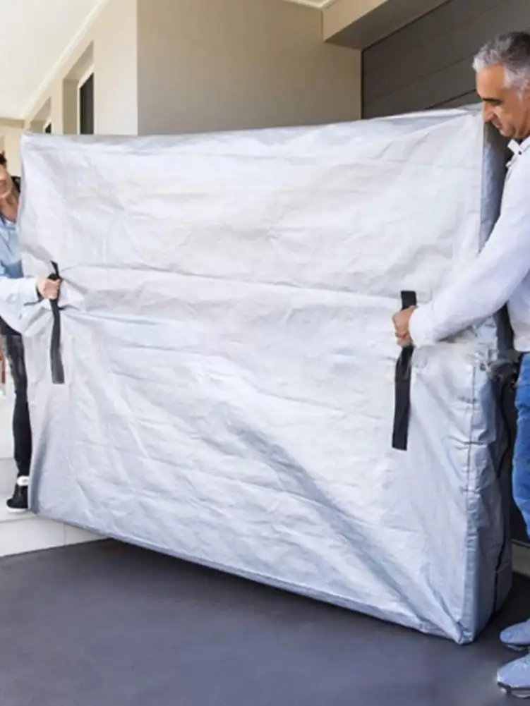 Mattress Bags Waterproof Zippered Mattress Cover for Moving Storage Moisture-proof Dust Cover Moving Home Storage Bag