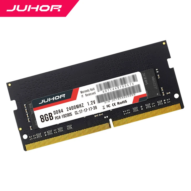 Оперативная память JUHOR ddr4 4 ГБ 8 ГБ 16 ГБ память для ноутбука с нагревом sodimm 2133 МГц 2400 МГц NB ram 1,2 в Новая Память dimm