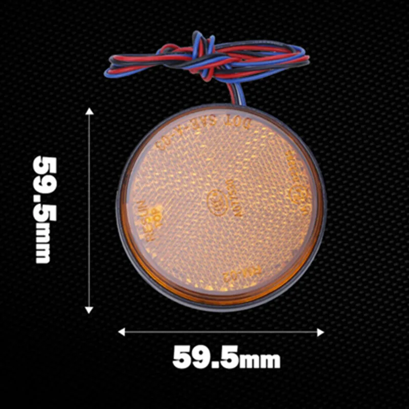 1PCS 24LED Motorcycle LED Brake Light Reflector Rear Tail Light Motorcycle Stop Motorbike Indicators 12V motorcycle led lights,motorcycle accessories