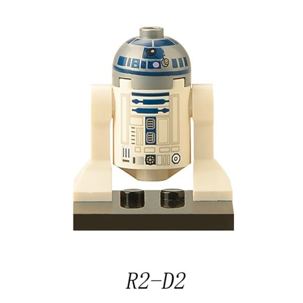 Disney R2-D2 BB-8 C-3PO R4-P17 K-2SO IG88 Battle Buzz Droid Building Blocks K-3PO General Grievous Brick Action Figure Kids Toys