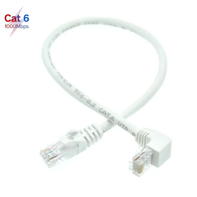 Adaptadores Ethernet Giratorios 360° - 2 Unidades, Macho-hembra RJ45, Para Espacios Estrechos