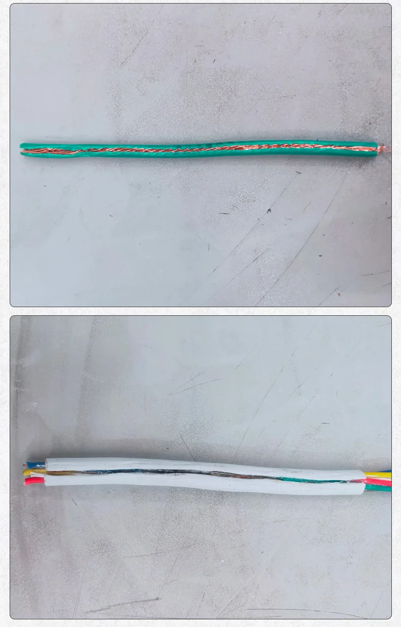 Nova máquina de descascar fios e cabos
